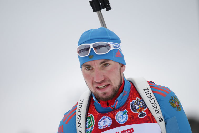 Бронзовый призер чемпионата мира по биатлону Александр Логинов
