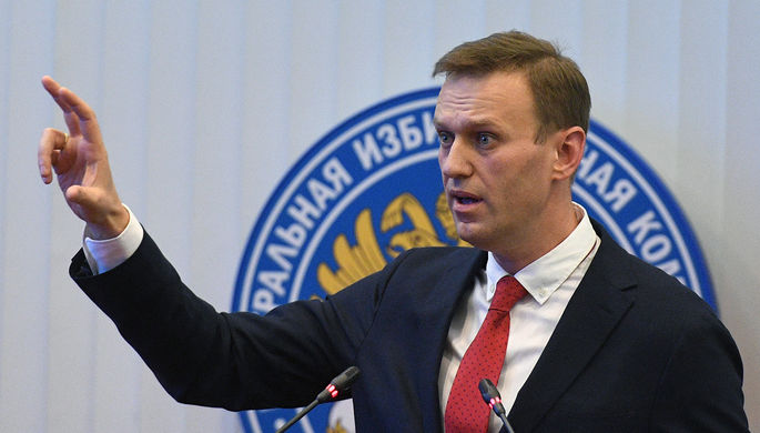 Алексей Навальный на заседании Центральной избирательной комиссии РФ, 25 декабря 2017 года