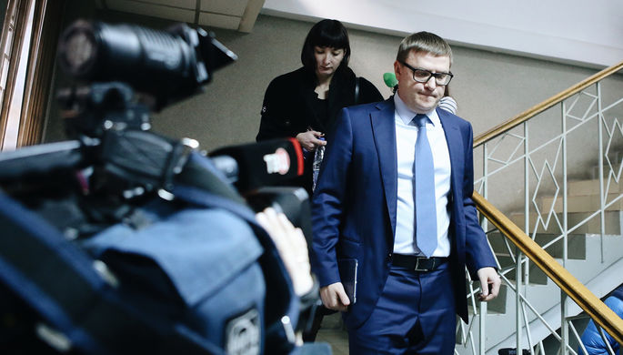 Первый замминистра энергетики России Алексей Текслер во время заседания по делу экс-главы...