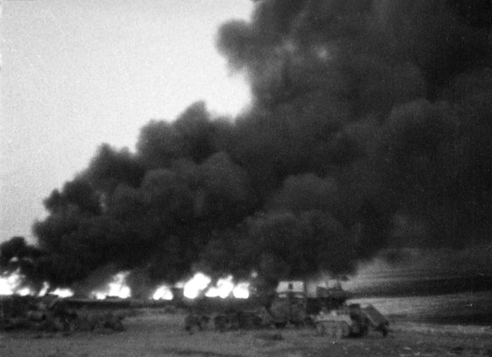 Бой в окрестностях Севастополя. Весна 1944 года.