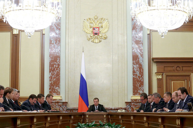 Заседание правительства РФ