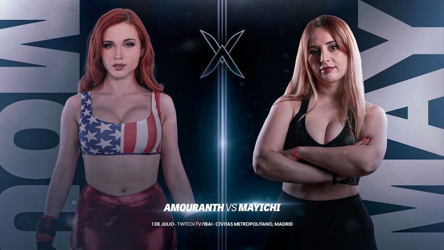 Стримерша Amouranth примет участие в настоящем боксерском поединке