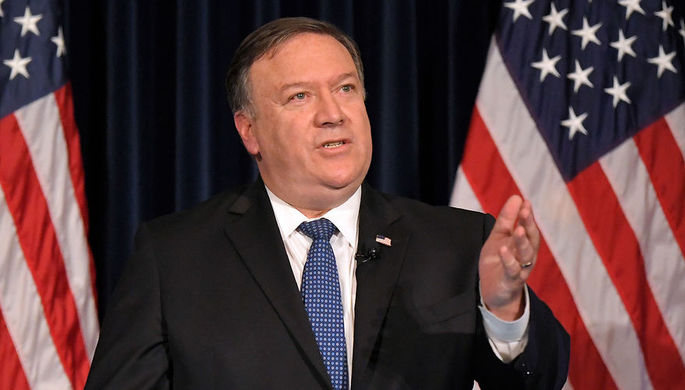 Государственный секретарь США Майк Помпео