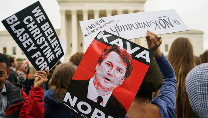 Протесты против кандидатуры Бретта Кавано в Верховный суд США
