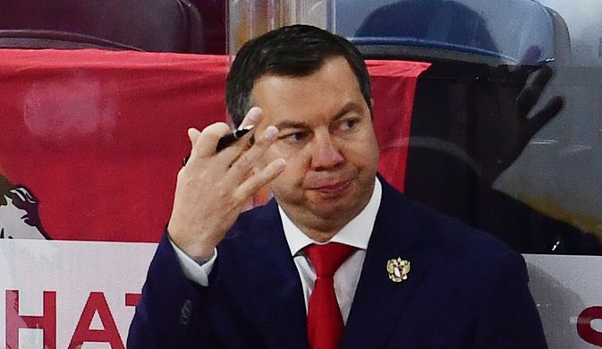 Исполняющий обязанности главного тренера сборной России Илья Воробьев