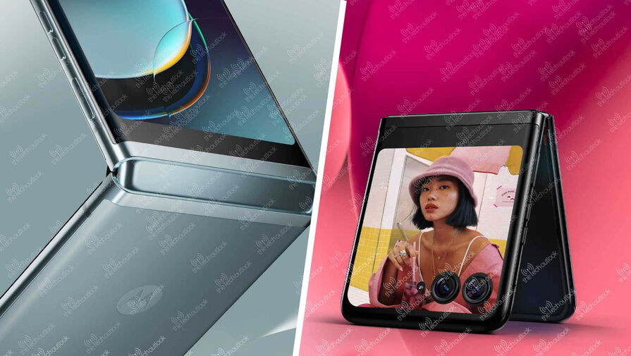 Новые фотографии Motorola Razr 40 Ultra раскрыли дизайн раскладушки с необычным экраном