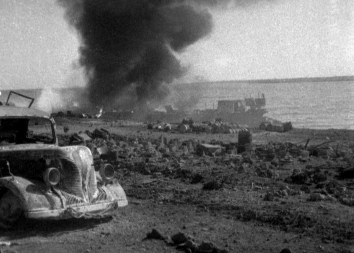 Освобожденный от фашистов Севастополь. После боя. Весна 1944 года. Великая Отечественная война 1941-1945 гг.
