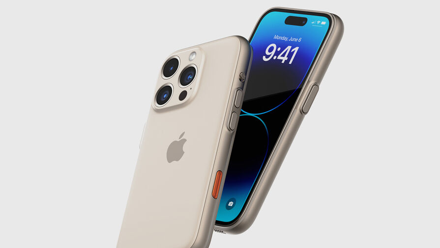 Дизайнер Дэнерт создал рендер смартфона iPhone 15 Ultra в стиле умных часов Apple