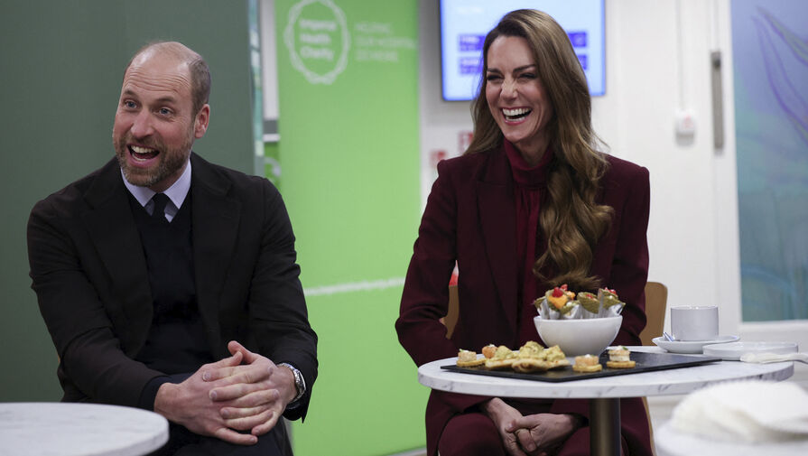 Принцесса Кейт Миддлтон и принц Уильям посетили больницу в Лондоне