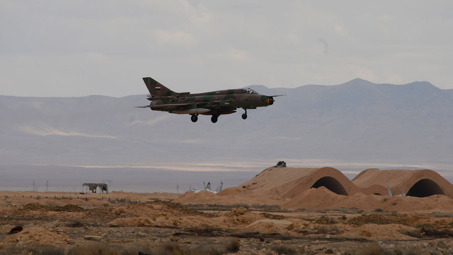 Самолет МиГ-21 сирийских ВВС