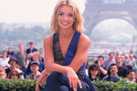 Бритни Спирс на презентации альбома 'Oops I Did It Again' в Париже, 2000 год