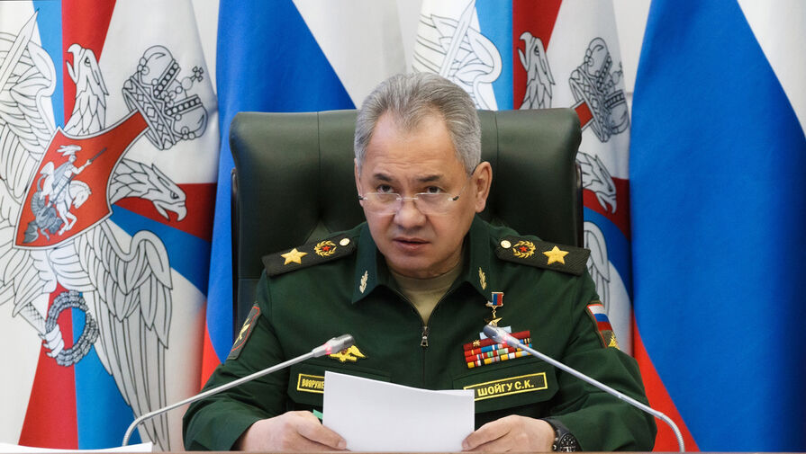 Глава Минобороны Шойгу сообщил, что ВС России продолжают планомерное освобождение Донбасса