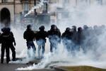 Акции протеста против пенсионной реформы во Франции, март 2023 года