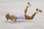 Ксении Макаровой не удалось обойтись без падений, и в итоге она опустилась на девятую позицию
