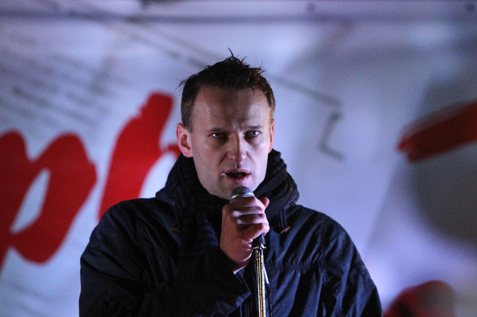 Алексей Навальный на Чистых прудах 5 декабря 2011 года