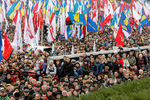 В Киеве в митинге за евроинтеграцию принимают участие более 50 тыс. человек