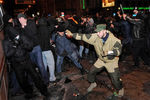 Во время беспорядков на митинге в Донецке 