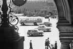 1960 год. Вид на Красную площадь из ГУМа