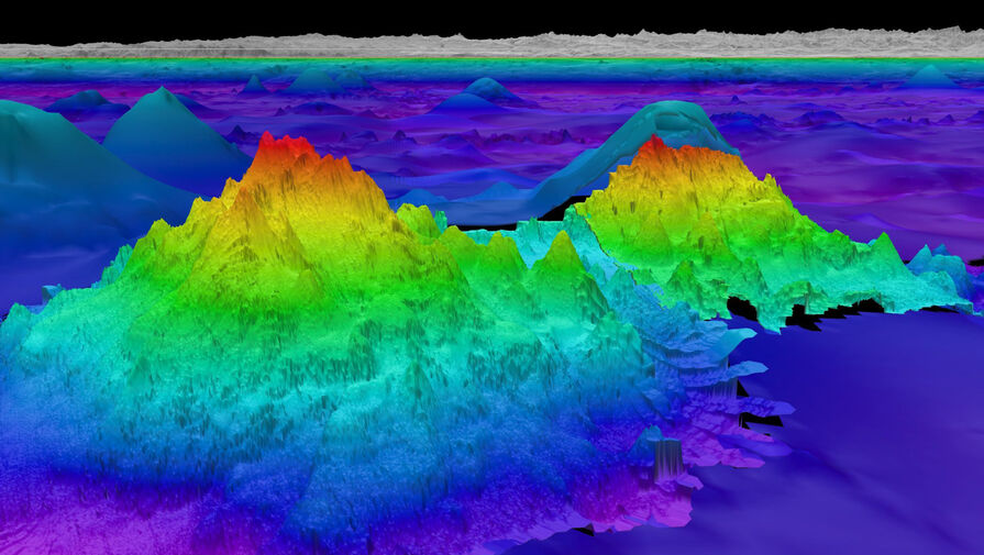 Ученые нашли гигантские подводные вулканы у берегов Южной Америки