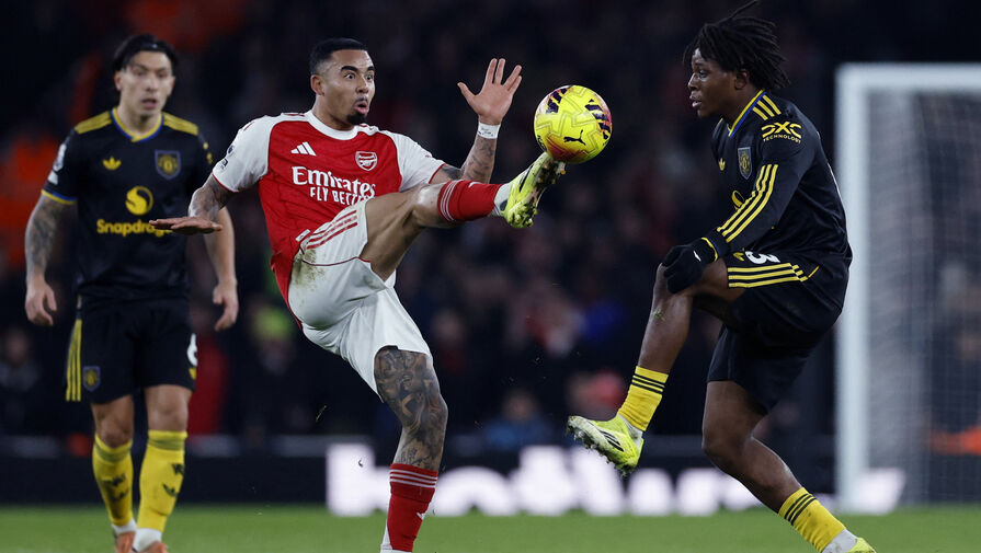 Манчестер Юнайтед вырвал победу у Арсенала в АПЛ