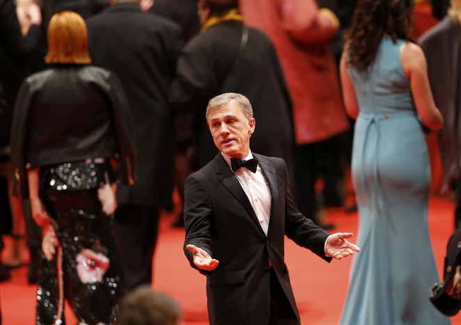 Актер Кристофер Вальц на&nbsp;красной дорожке 65-го Берлинского кинофестиваля
