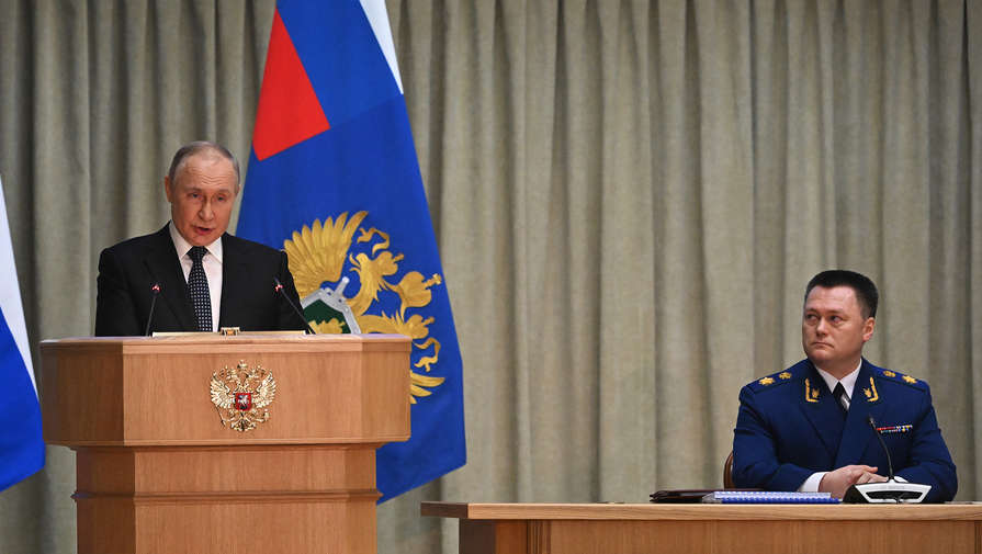 Путин попросил генпрокурора России продолжить контроль за соблюдением прав мобилизованных