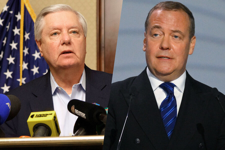 «Займись Америкой, дедуля!» Медведев дал ответ сенатору США на ультиматум по Украине