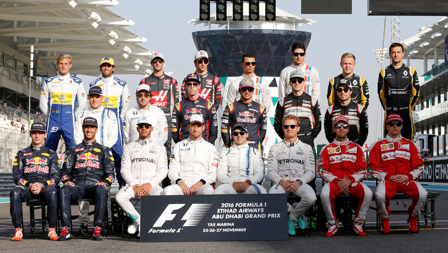 Гонщики «Формулы-1» перед последним Гран-при сезона-2016 в Абу-Даби