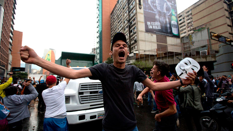 Антиправительственные акции в Венесуэле