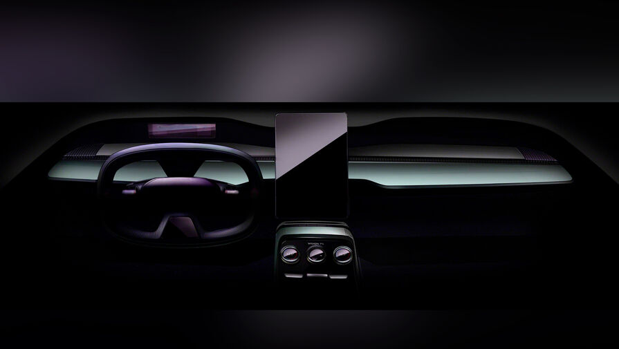 Skoda опубликовала изображение салона нового концепта Vision 7S