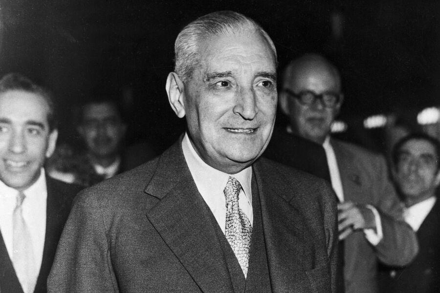Премьер-министр Португалии Антонио Салазар, 1959 год