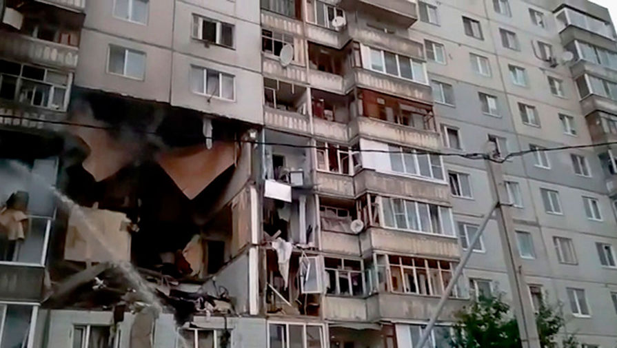 На&nbsp;месте взрыва газа в&nbsp;10-этажном жилом доме в&nbsp;Ярославле, 21 августа 2020 года
