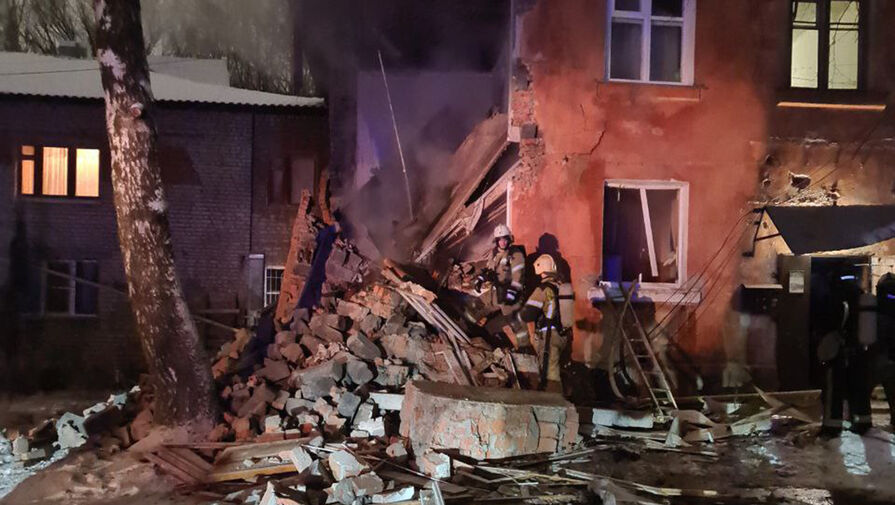 В Рязани в двухэтажном жилом доме произошел взрыв газа