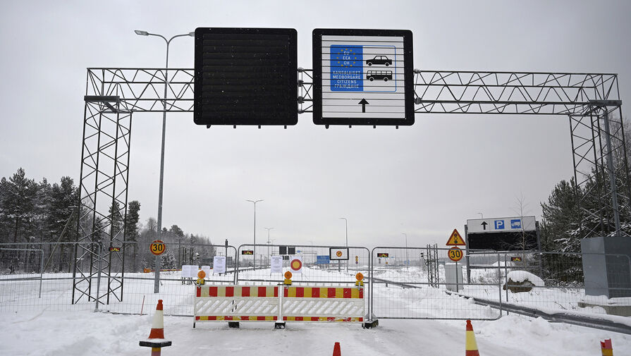 В Финляндии на границе с РФ установили будки для контроля за 
