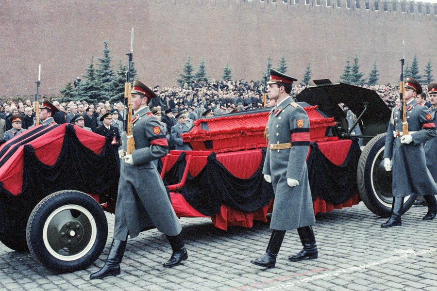 Похороны Леонида Брежнева, 1982&nbsp;год
