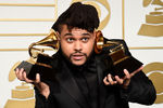 The Weeknd с двумя наградами на 58-й ежегодной церемонии вручения премии «Грэмми», 2016 год