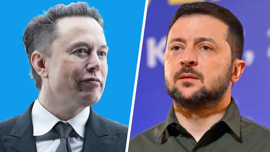Зеленский пригласил главу SpaceX Илона Маска на Украину после слов о Крыме
