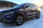 Renault Koleos на снежном бездорожье
