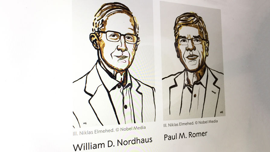 Нобелевскую премию по экономике получили американцы Нордхаус и Ромер