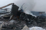 Последствия взрыва на заводе «Полипласт» в Ленинградской области, 16 января 2019 года