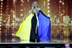 Представительница Украины Виктория Апанасенко на конкурсе красоты «Мисс Вселенная - 2022»
