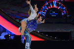 Яцек Торчило и Анна Мядзелец (Польша) выступают в финале 