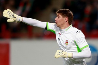 Вратарь» Уфы» Александр Беленов