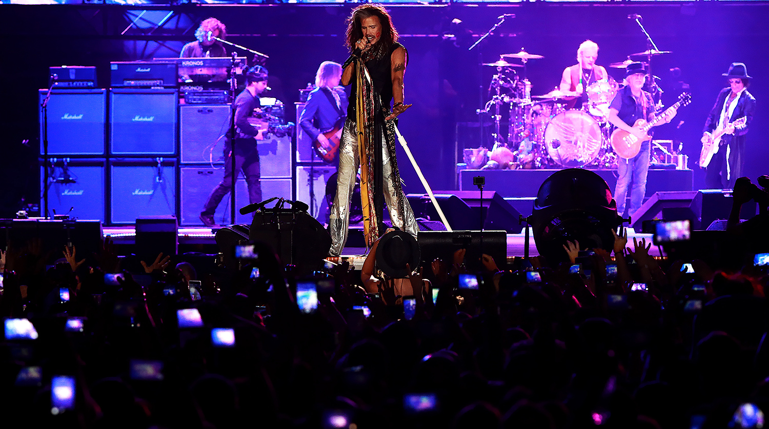 Прощальный концерт группы Aerosmith в Москве