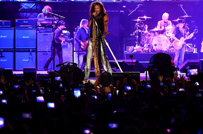 Прощальный концерт группы Aerosmith в Москве