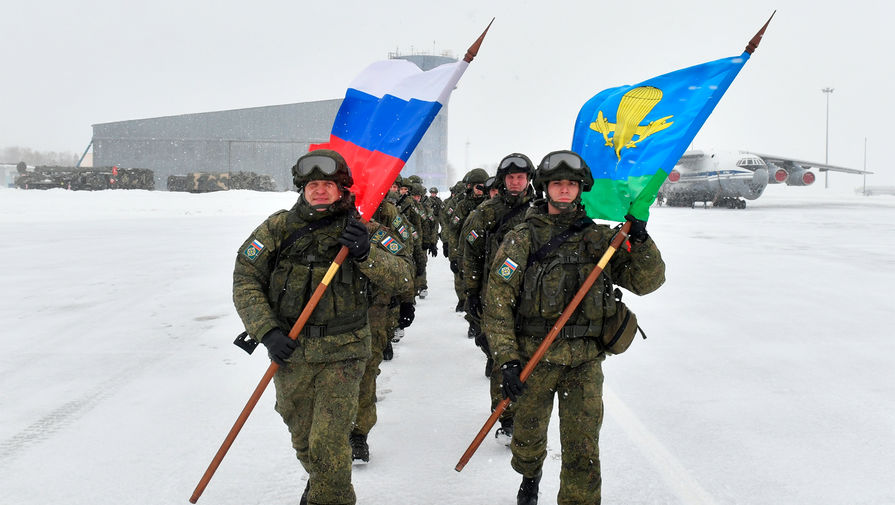 Минобороны РФ: все российские миротворцы вернулись из Казахстана домой
