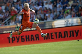 Футболист «Урала» Максим Григорьев