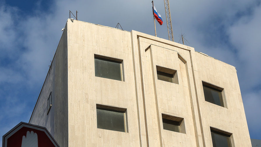 Здание посольства России в Тель-Авиве, 2018 год