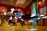 Кадр из мультфильма «Том и Джери. Шерлок Холмс», 2010 год