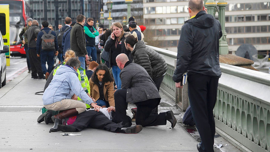 Раненный в&nbsp;результате теракта в&nbsp;центре Лондона мужчина